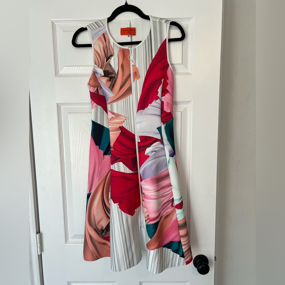 Clover Canyon Multicolor Abstract Dress